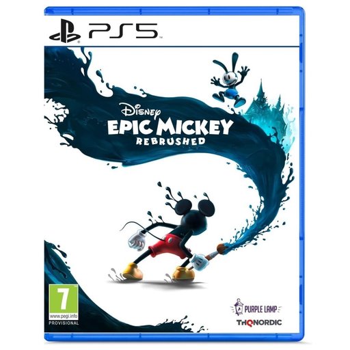 لعبة Disney Epic Mickey: Rebrushed - بلايستيشن 5 Disney Epic Mickey: Rebrushed - PS5