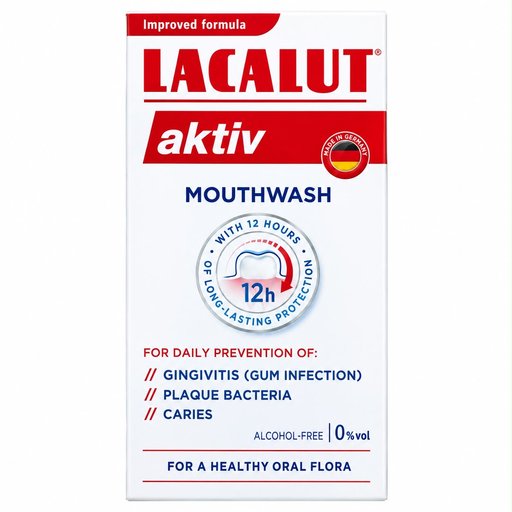 غسول الفم من لاكالوت Lacalut mouthwash