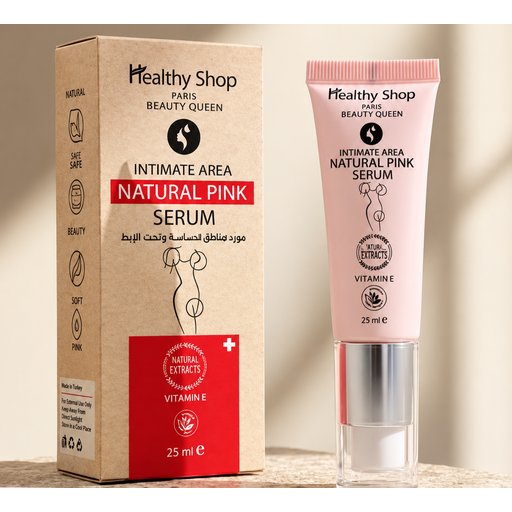 سيروم توريد المناطق الحساسة وتحت الإبط بالفيتامين E Intimate Area & Underarm Pink Serum