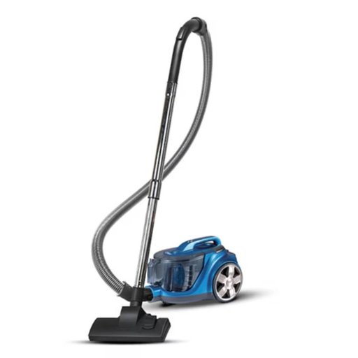 مكنسة كهربائية اسطوانية بدون كيس هاوسبيرغ Hausberg بقوة 1200W – أزرق/أسود Hausberg HB-2821BL Bagless Cylinder Vacuum Cleaner - 1200W - Blue/Black