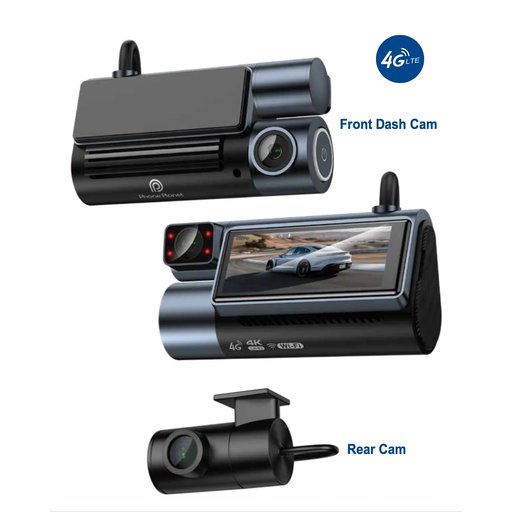 كاميرا سيارة 4K بمستشعر Sony وزاوية 158 درجة من فون بلانيت PP-DC07 Phone Planet PP-DC07 4K Dash Cam with Sony Sensor and 158° View