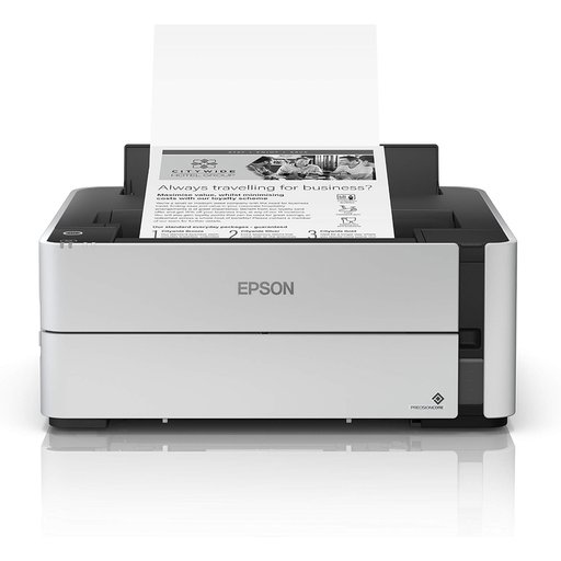 طابعة إبسون إيكوتانك ET-M1170 أحادية اللون لاسلكية بخزان حبر Epson EcoTank ET-M1170 Wireless Monochrome Supertank Printer