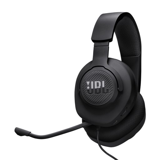 جي بي ال سماعة رأس Quantum 100 M2 سلكية للألعاب اسود JBL Quantum 100 M2 Gaming-Wired Over-ear Headset Black
