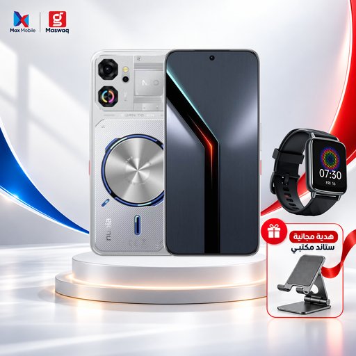 نوبيا نيو 5 جي تي  ذاكرة 256\12 مع  ساعة + ستاند هدية Nubia Neo 5 GT – 256 / 12GB