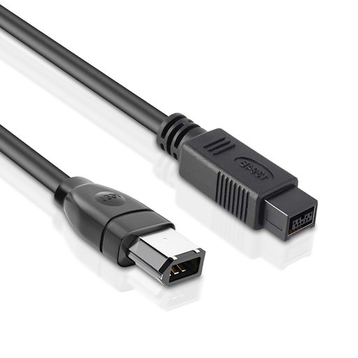 كابل فاير واير AOPEN مقاس 6 إلى 9 سنون-210005 210005-AOPEN FireWire 6-Pin to 9-Pin Cable