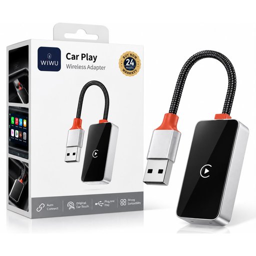 محول لاسلكي للسيارةCarPlay من شركة WIWU WIWU Wireless CarPlay Adapter
