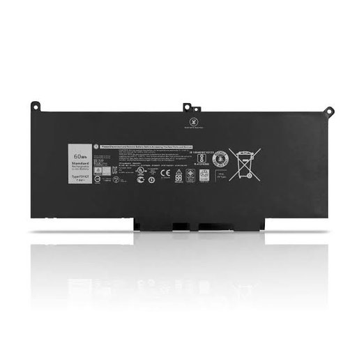 بطارية ديل لاتيتيود - F3YGT (5200mAh) Battery for Dell Latitude - F3YGT (5200mAh)