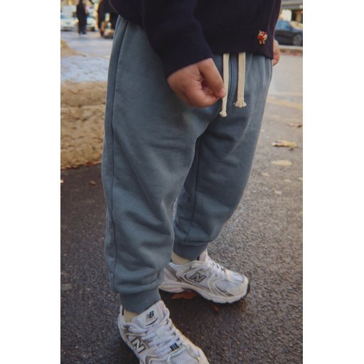 طقم رياضي بيسك للأطفال 1-9 سنوات - أخضر فاتح Basic Kids Tracksuit 1-9 Years - Light Green