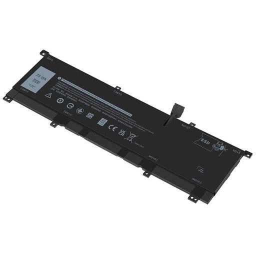 بطارية ديل بريسيجن / اكس بي اس - 8N0T7 (6500mAh) Battery for Dell Precision / XPS - 8N0T7 (6500mAh)