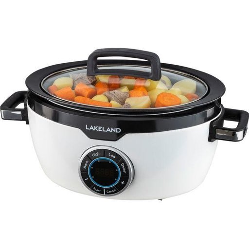 قدر طهي بطيء رقمي لاكيلاند 3.5 لتر مع شاشة لمس Lakeland 3.5L Digital Slow Cooker