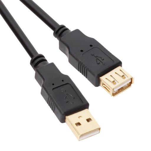كيبل تمديد USB 2.0 من VCOM ذكر إلى أنثى بطول 1.5 متر VCOM USB 2.0 Extension Cable AM/AF 1.5M