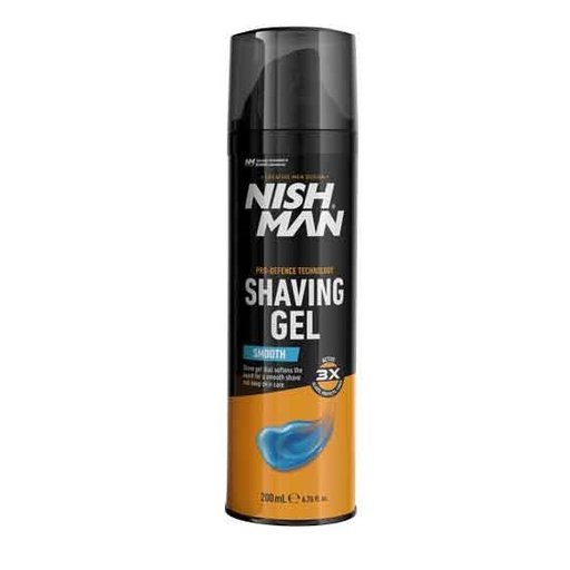 فوم الحلاقة للبشرة السلسة نيشمان Nish Man Shaving Gel – Smooth