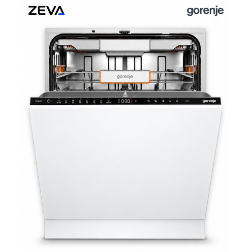 غسالة صحون جورنج مدمجة بسعة 16 طقم مع محرك Inverter PowerDrive وتقنية التعقيم UV Hygiene Gorenje 16-Place Built-In Dishwasher with Inverter PowerDrive & UV Hygiene Technology