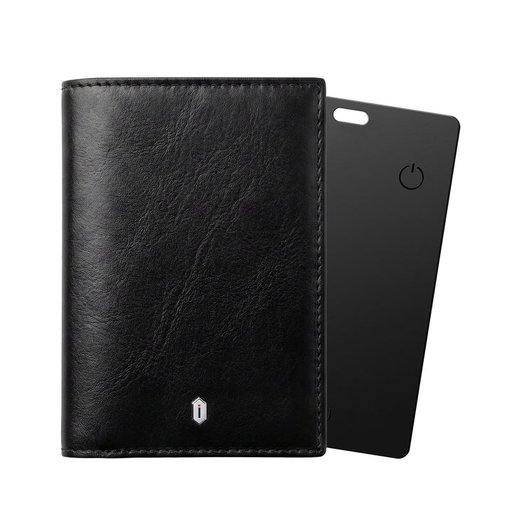محفظة جواز سفر Royal Card مع تتبع Find My WiWU Royal Card Wallet Tracker FM RFID Leather Wallet with Find My Card Slot