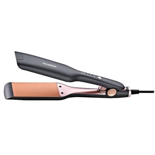 مكواة شعر هاوسبيرغ Hausberg بقوة 60W – أسود Hausberg HB-202NG Hair Straightener - 60W - Black