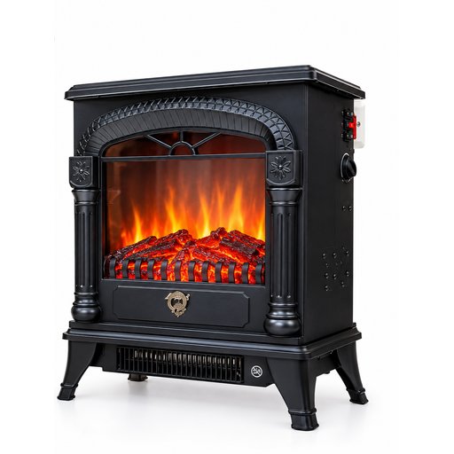 صوبة كهربائية ديكورية فاير بليس ألباكا 2000 واط Alpaca Electric Fireplace Heater 2000W