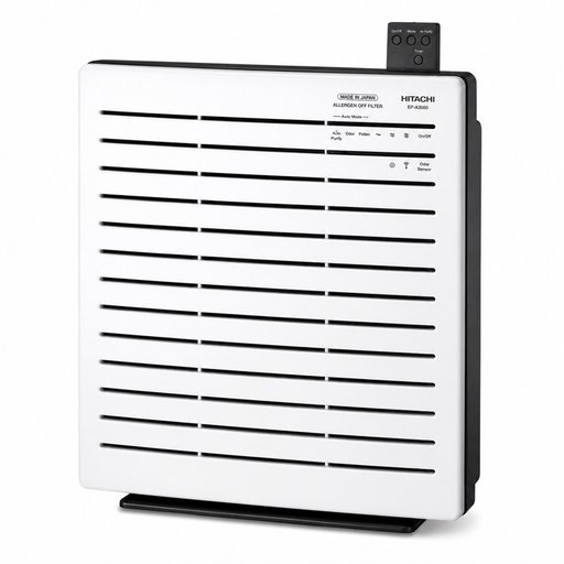 منقّي هواء هيتاشي مع وظيفة الترطيب – أبيض Hitachi Air Purifier with Humidifying Function – White