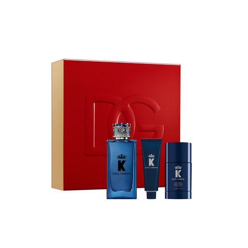 دولجي كابانا مجموعة هدايا للرجال OLCE & GABBANA K For Men Eau De Parfum Trio Gift Set (100ml + Deodorant Stick 75ml + Shower Gel 50ml)