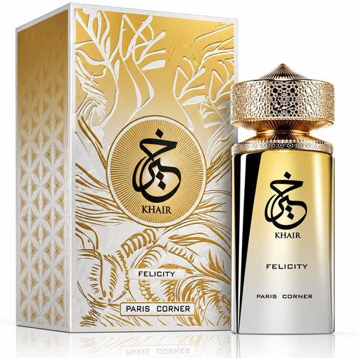 عطر باريس كورنر خير فليسيتي أو دي بارفيوم لكلا الجنسين Paris Corner Khair Felicity Eau De Parfum Unisex