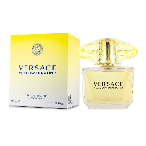 عطر فيرساجي يلو دايموند أو دي تواليت 90 مل Versace Yellow Diamond Eau De Toilette 90ml