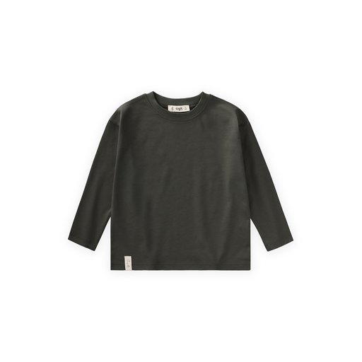 تيشيرت بيسك موسمي للأطفال 8-12 سنة - أخضر كاكي Seasonal Basic T-Shirt for Kids 8-12 Years - Khaki Green