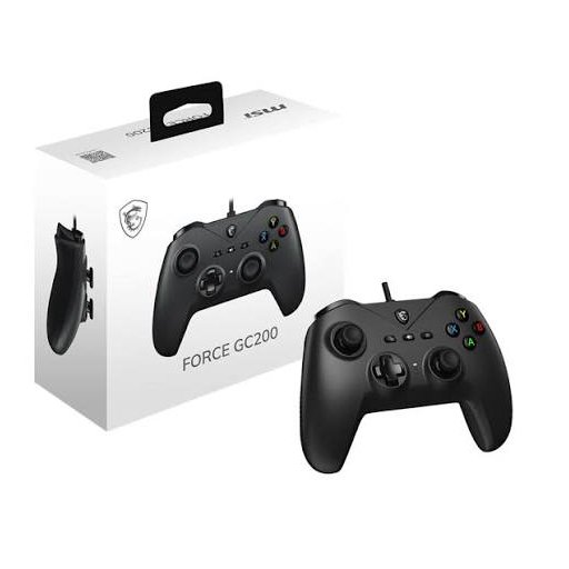يد تحكم ألعاب MSI FORCE GC200 السلكية للكمبيوتر وأجهزة أندرويد MSI FORCE GC200 Wired Gaming Controller