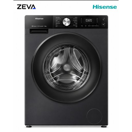 غسالة ونشافة هايسنس 10.5 كغم غسيل و6 كغم تجفيف مع محرك Inverter وتقنية Steam Hisense 10.5kg Washer & 6kg Dryer with Inverter Motor and Steam Technology