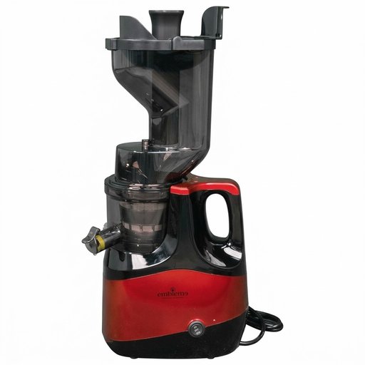 عصارة إمبليوم البطيئة احمر , 250 واط موديل EM SJ250R Impeleme slow juicer red, 250W, model EM SJ250R