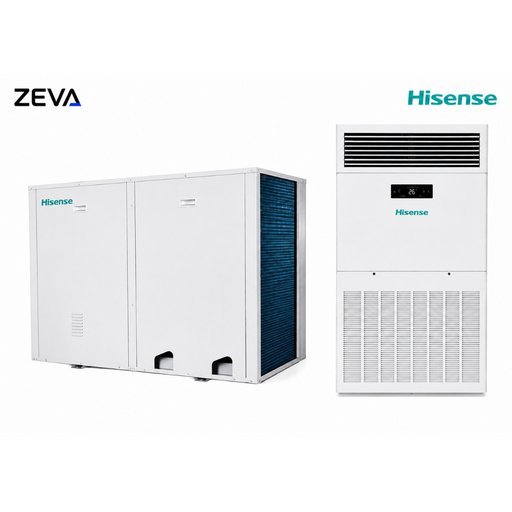سبلت هايسنس عامودي سعة 8 طن مع نظام On/Off ووحدة خارجية بمروحتين Dual Fan Hisense 8 Ton Floor Standing Split Air Conditioner with On/Off Operation and Dual-Fan Outdoor Unit