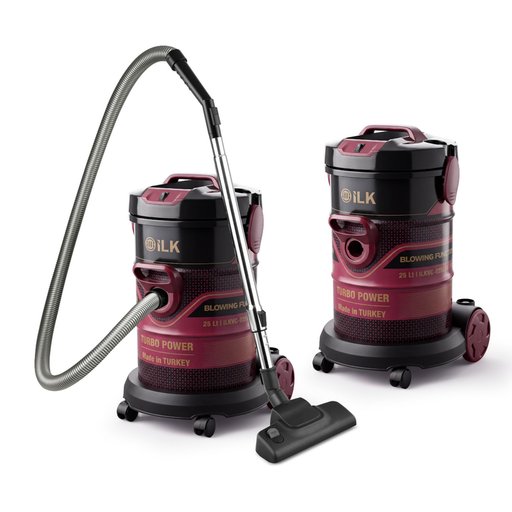 مكنسة ئيلك برميل تركيه 25 لتر تركيه Turkish ELK Barrel Vacuum Cleaner – 25 Liters