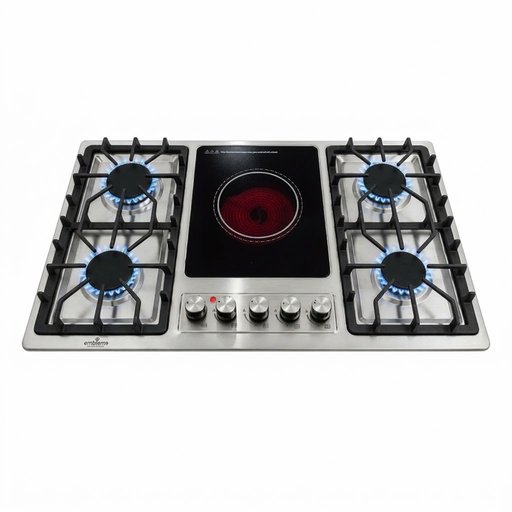 طباخ منظدي 4 عيون امبليوم Embelium 4-Burner Countertop Cooker