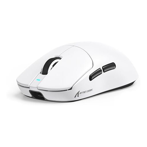 ماوس ألعاب أتاك شارك X8 SE لاسلكي ثلاثي الاتصال وقابل للشحن ATTACK SHARK X8 SE Tri-Mode Wireless Rechargeable Gaming Mouse