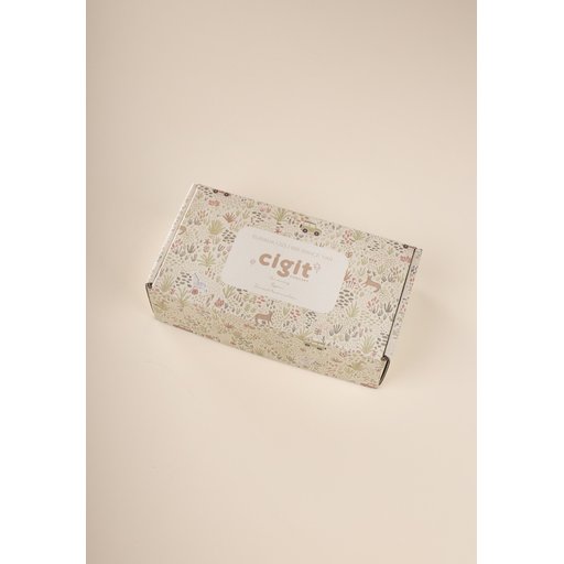 صندوق هدايا مزخرف 11*21 سم - تصميم فتيات Patterned Gift Box 11*21 cm - Girls' Design