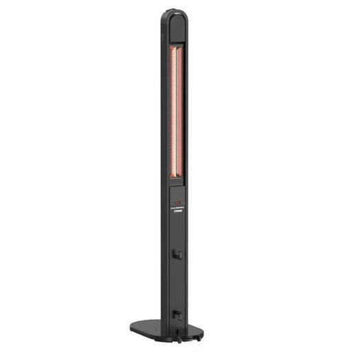مدفأة كربون تلسكوبية هاوسبيرغ Hausberg بقوة 2000W – أسود HAUSBERG HB-8575AL Telescopic Carbon Heater - 2000W - Black