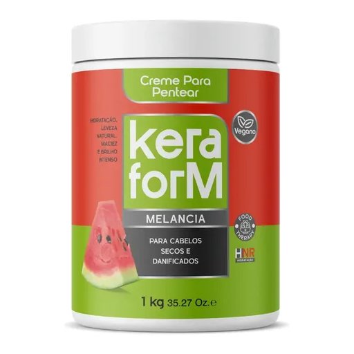 كريم تصفيف وتحديد الشعر الكيرلي خلاصة البطيخ كيرافورم Keraform Watermelon Leave-In Styling Cream