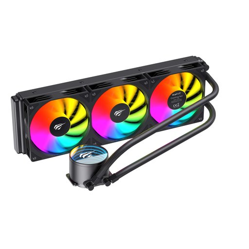 هافيت F2002 مروحة حافظة كمبيوتر 12 فولت أسود (مروحة كيس) Havit F2002 Computer case fan 12V black
