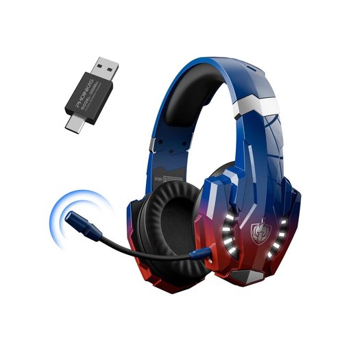 سماعة ألعاب فوينيكاس G9000 MAX اللاسلكية متعددة الاتصال بتقنيات 2.4GHz وBluetooth و3.5 ملم PHOINKAS G9000 MAX Wireless Gaming Headset (2.4G / Bluetooth / 3.5mm)