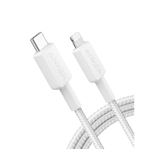 anker Anker 322 usb-c To Ltg Braided Cable white