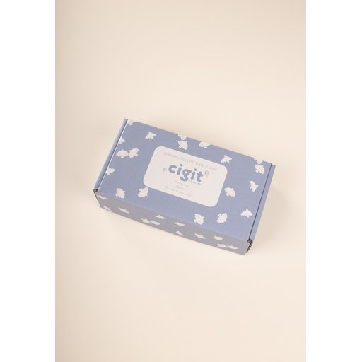 صندوق هدايا مزخرف 11*21 سم - للرجال Patterned Gift Box 11*21 cm - For Men
