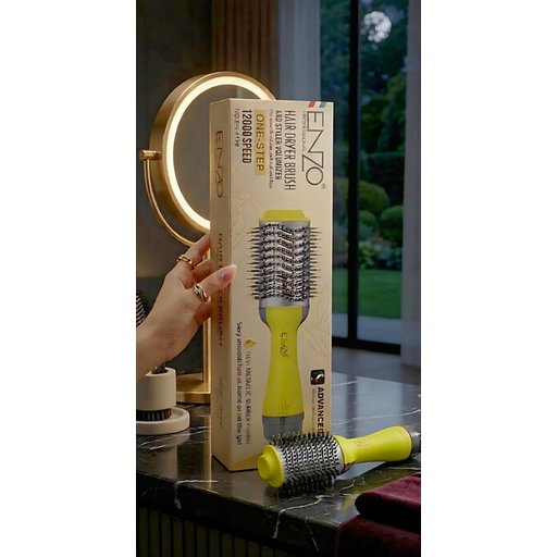 فرشاه شعر كهربائية من اينزو Enzo electric hair brush