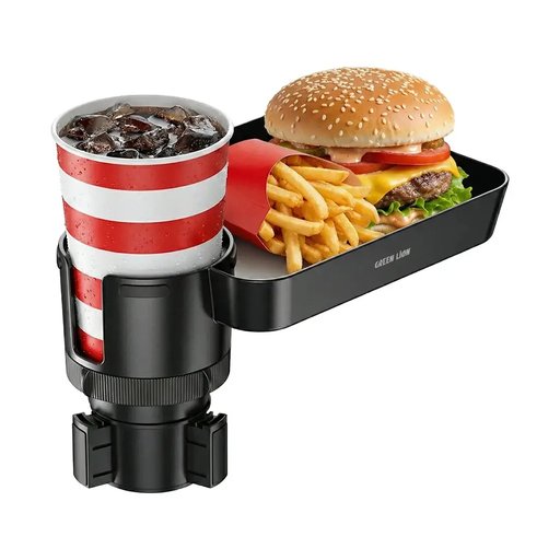 صينية وحامل أكواب متعدد الوظائف للسيارة Multi-Function Car Cup Holder Tray