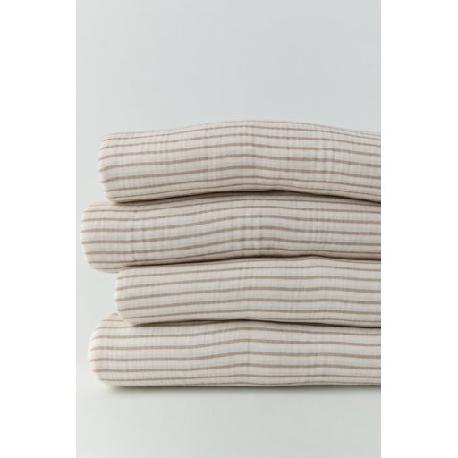 بطانية أطفال Naturel قطن 90x100 سم - لون زيتي Naturel Baby Blanket 90x100cm - Olive