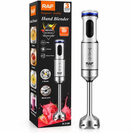 خلاط يدوي هاند بلندر RAF بقوة 1200 واط – موديل R.396 RAF Hand Blender 1200W – R.396