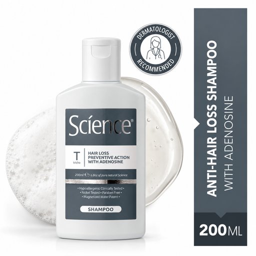 شامبو ضد التساقط بالادينوسين Anti hair loos shampoo with adenosine