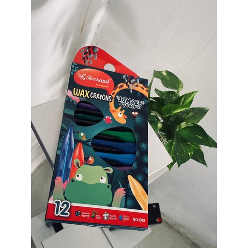 الوان شمعية Berttand stationery stationery wax crayons Berttand