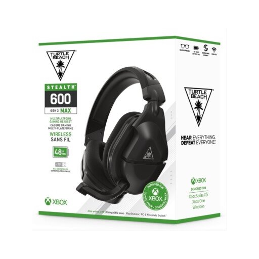 سماعة ألعاب تيرتل بيتش ستيلث 600 الجيل الثاني لاسلكية لأجهزة Xbox Series X|S Turtle Beach Stealth 600 Gen 2 Wireless Headset for Xbox Series X|S