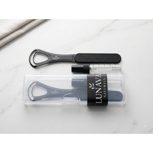 كاشطة لسان Tongue scraper
