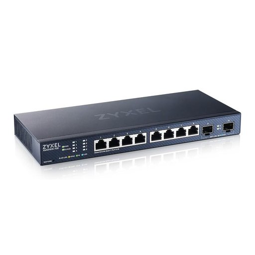 سوتش انترنت قابل للادارة عالي السرعة ذو 8 منافذ Zyxel XMG1915-10E 8-Ports 2.5G Managed Network Switch Zyxel XMG1915-10E 8-Ports 2.5G Managed Network Switch