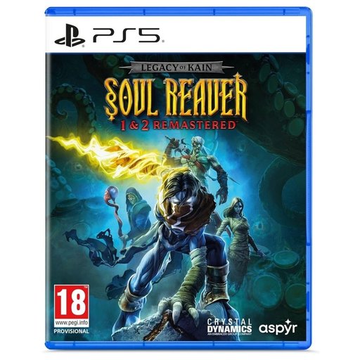 لعبة Legacy of Kain Soul Reaver 1 & 2 Remastered - بلايستيشن 5 Legacy of Kain Soul Reaver 1 & 2 Remastered - PS5