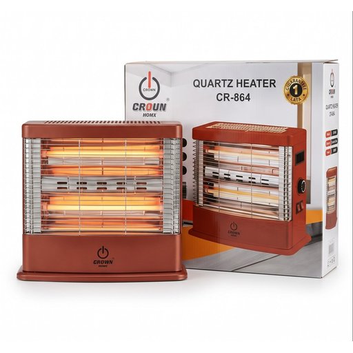 صوبة (مدفأة)  كهربائية كوارتز كراون Crown Quartz Electric Heater